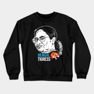 Mamata Banerjee Trinamool Congress West Bengal Politics Crewneck Sweatshirt